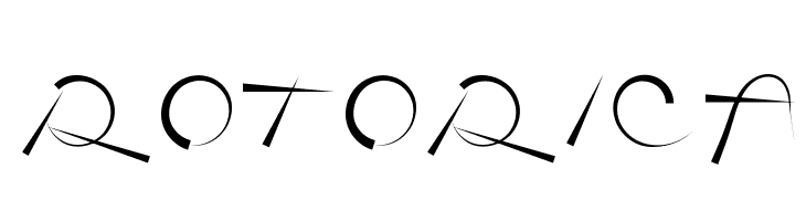 Rotorica  Frei Schriftart Herunterladen