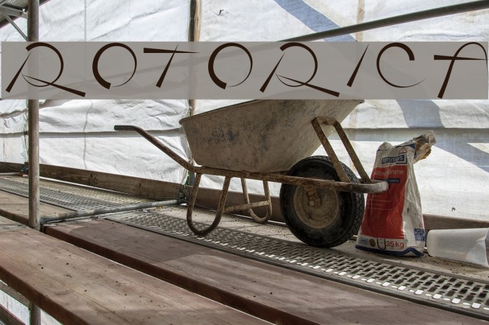 Rotorica Font examples