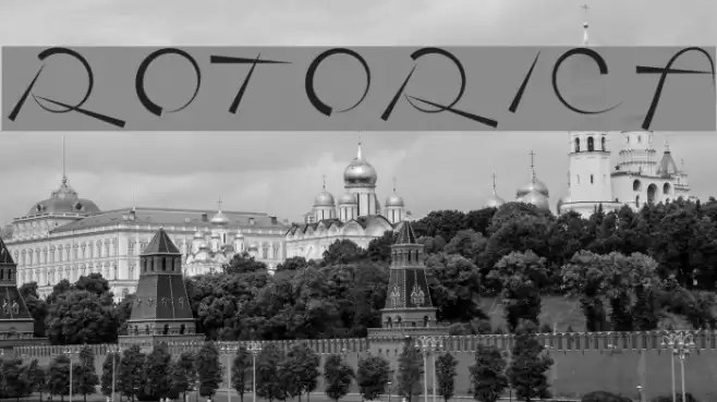 Rotorica Font examples