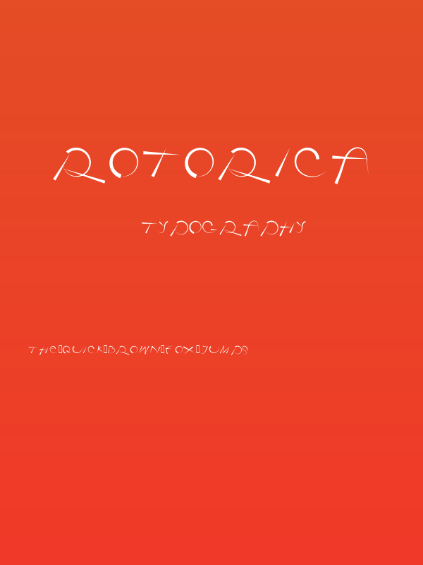 Rotorica Poster