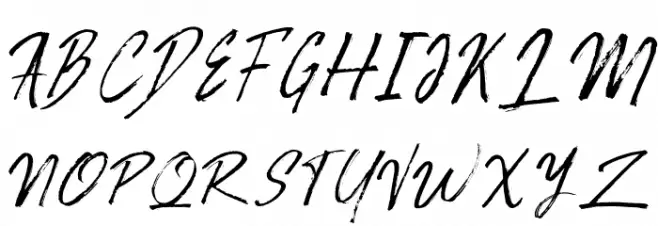 RotoveRegular 字体 大写