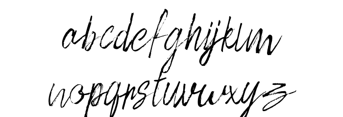RotoveRegular Font LOWERCASE