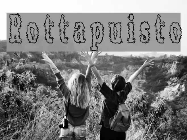 Rottapuisto Font examples