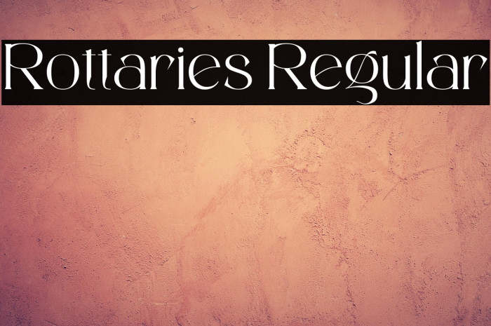 Rottaries Regular Example 2