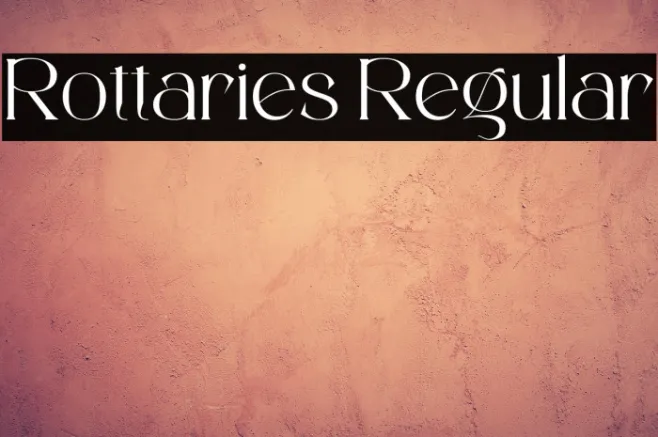 Rottaries Regular Example 2