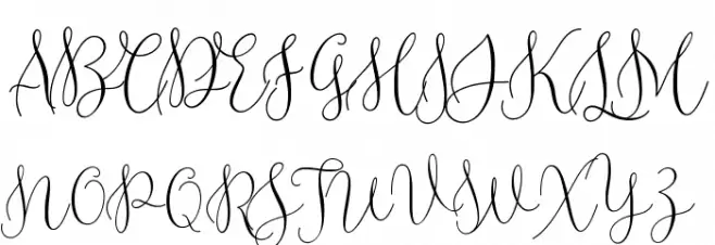 RottarityFeminine Fuentes MAYÚSCULAS
