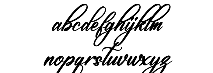 Rottasicity Italic Font LOWERCASE