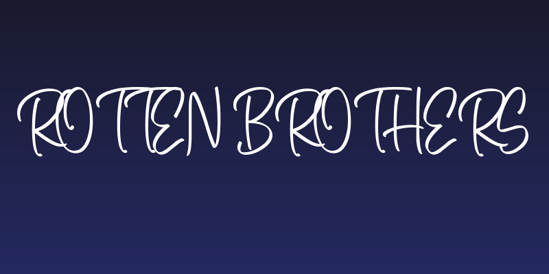 Rotten Brothers Social Header
