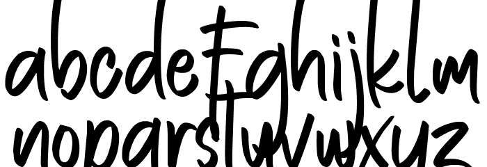 Rotten Brothers Font LOWERCASE