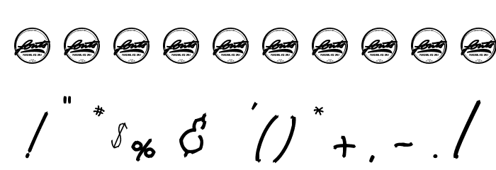 Rotten Pumkin_PersonalUseOnly Шрифта ДРУГИЕ символов