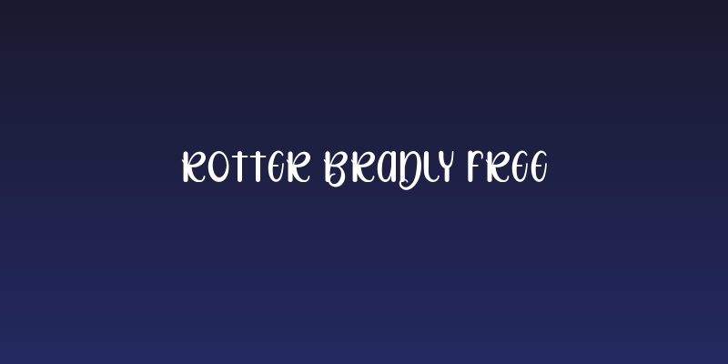 Rotter Bradly FREE Social Header