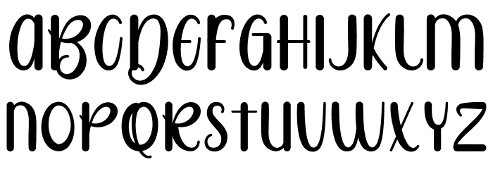 Rotter Bradly FREE Font LOWERCASE