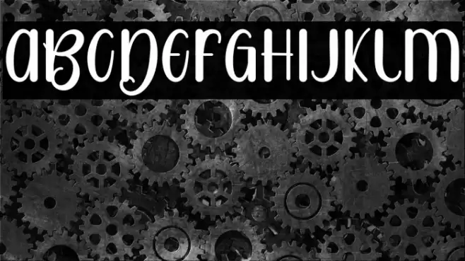 RotterBradlyFREE Font examples