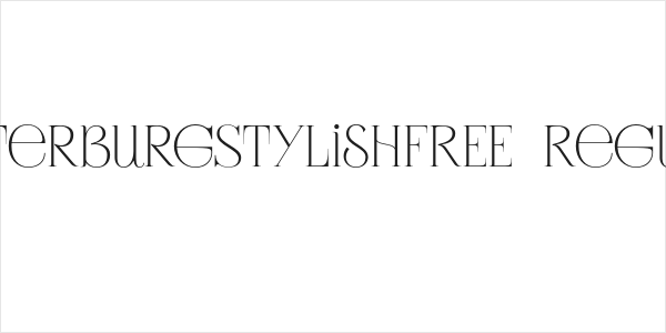 RotterburgStylishFREE-Regular Logo