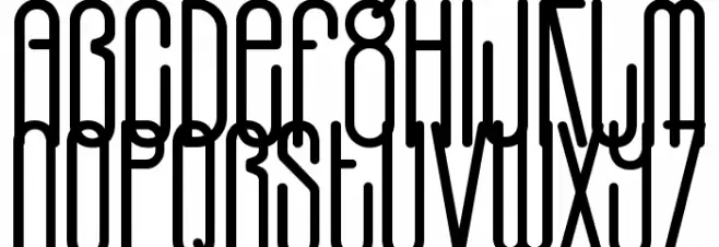 Rotterdam Demo Schriftart Groß