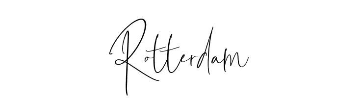 Rotterdam  font caratteri gratis