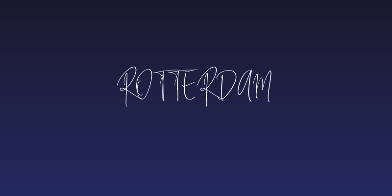 Rotterdam Social Header