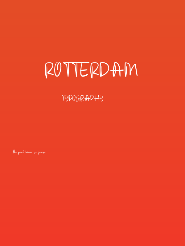 Rotterdam Poster