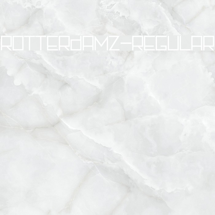 Rotterdamz-Regular フォント examples