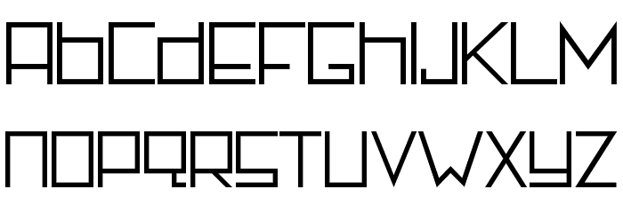 Rotterdamz-Regular フォント 小文字