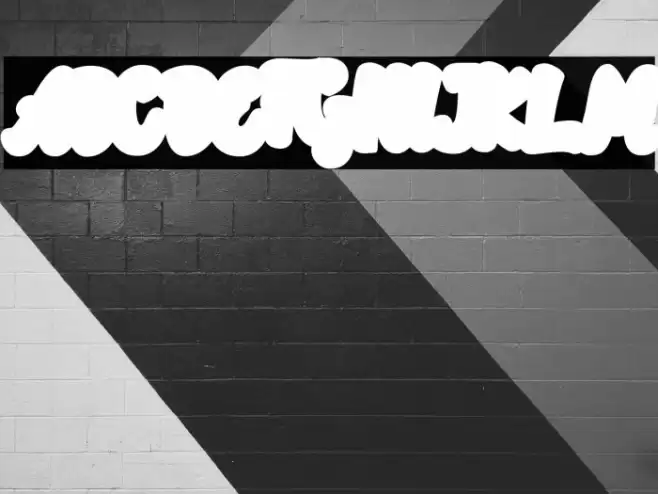 Rotterin Extrude Demo Regular Font examples