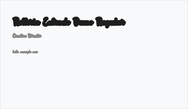 Rotterin Extrude Demo Regular Business Card