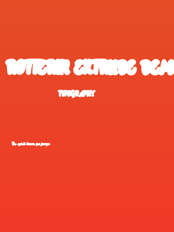 Rotterin Extrude Demo Regular Poster