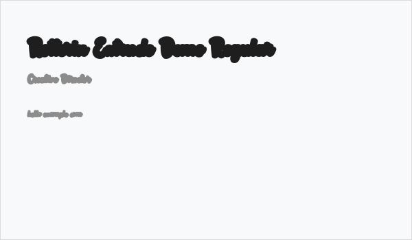 Rotterin Extrude Demo Regular Business Card