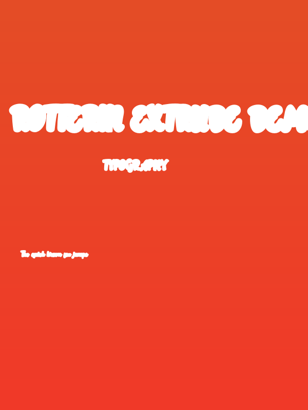 Rotterin Extrude Demo Regular Poster