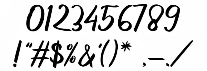 Rotterland Font OTHER CHARS