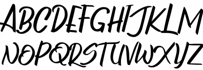 Rotterland Schriftart Groß