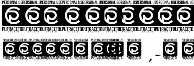 Rotters Personal Use Font OTHER CHARS