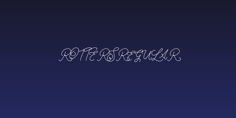 RottersRegular Social Header
