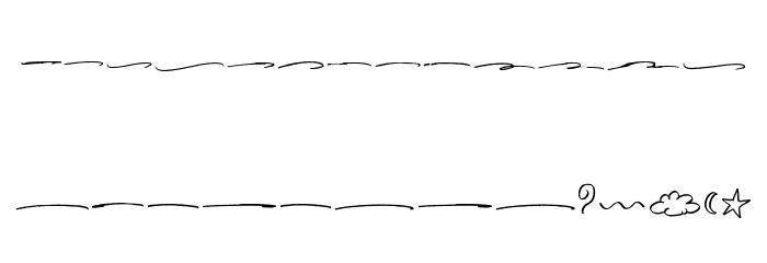 Rottersand Swash Font LOWERCASE