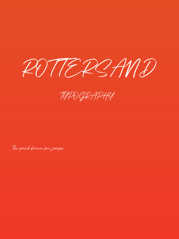 Rottersand Poster