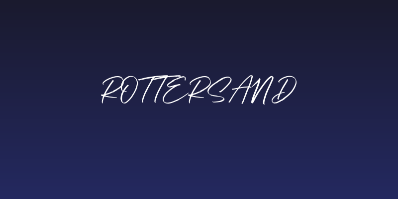 Rottersand Social Header