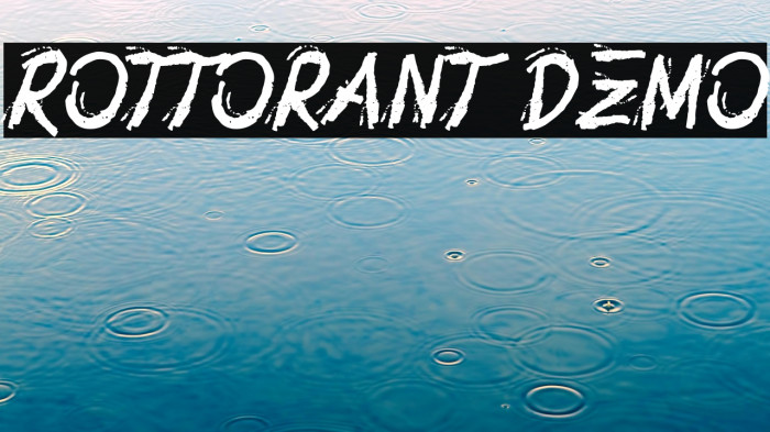 Rottorant Demo Example 1