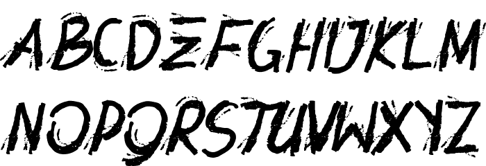 Rottorant Demo Font LOWERCASE