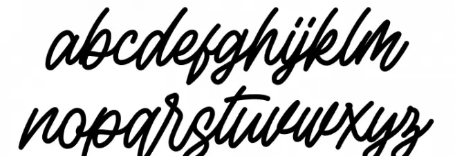 RottordamFREE Font Litere mici