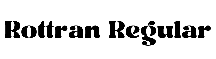 Rottran Regular  नि: शुल्क फ़ॉन्ट्स डाउनलोड