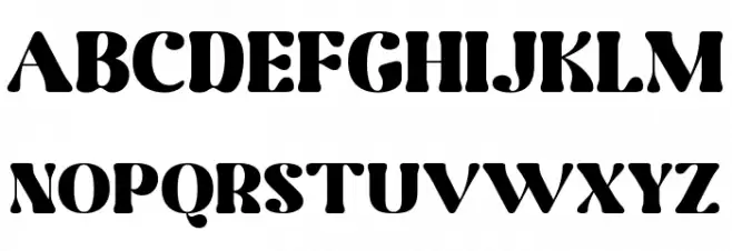 Rottran Regular Schriftart Groß