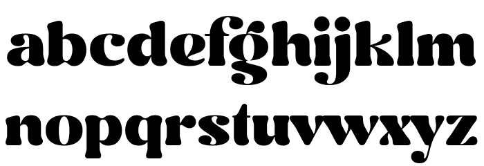 Rottran Regular Font LOWERCASE