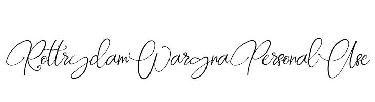 Rottrydam Wargna Personal Use  Fuentes Gratis Descargar