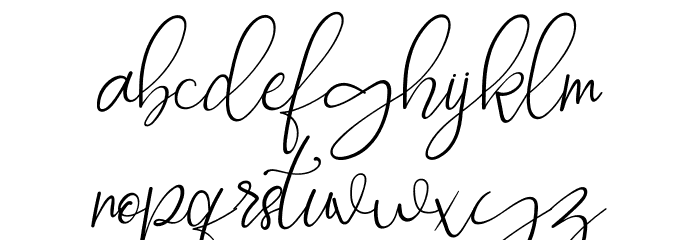 Rottrydam Wargna Personal Use Font LOWERCASE
