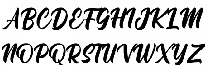Rottweiler Font UPPERCASE