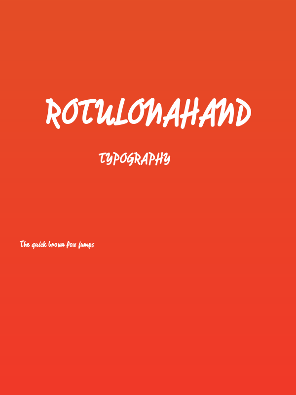 RotulonaHand Poster
