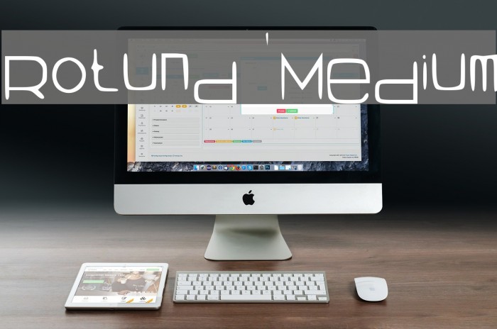 Rotund Medium Font examples