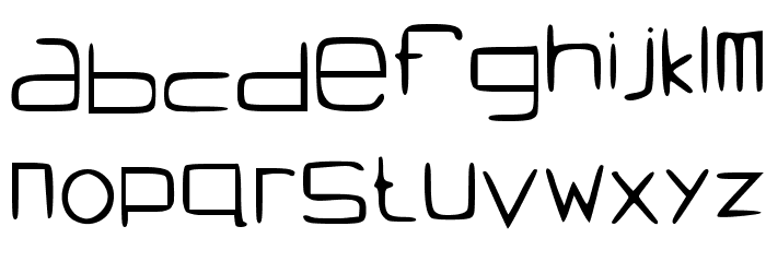 Rotund Medium Font LOWERCASE