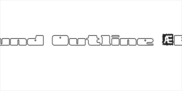 Rotund Outline [BRK] Logo