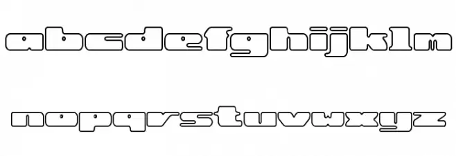 Rotund Outline [BRK] Fuentes MINÚSCULAS